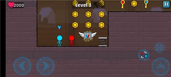 紅藍火柴人2無限金幣版