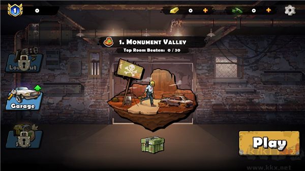 戰(zhàn)車(chē)撞僵尸地牢