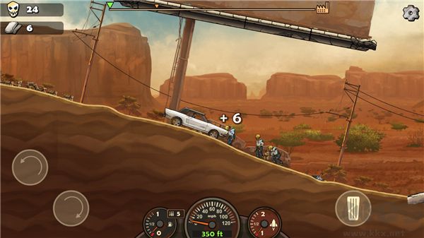 戰(zhàn)車(chē)撞僵尸地牢