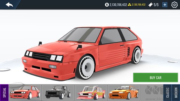 俄羅斯汽車漂移無限金幣版