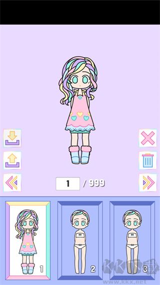 繽紛女孩換裝安卓版
