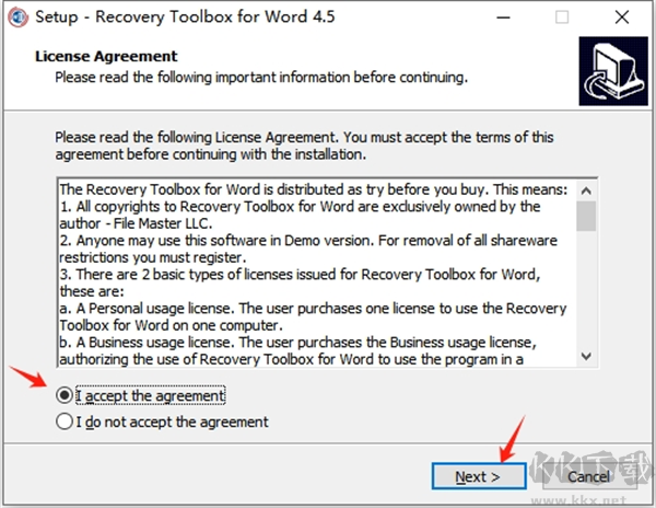 Recovery Toolbox for Word(Word修復工具)