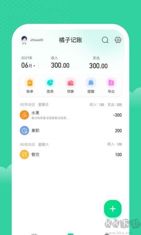 橘子記賬