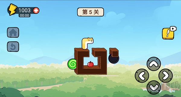 貪吃的蘋(píng)果蛇