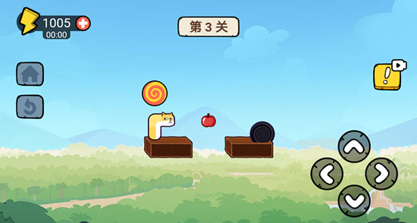 貪吃的蘋(píng)果蛇