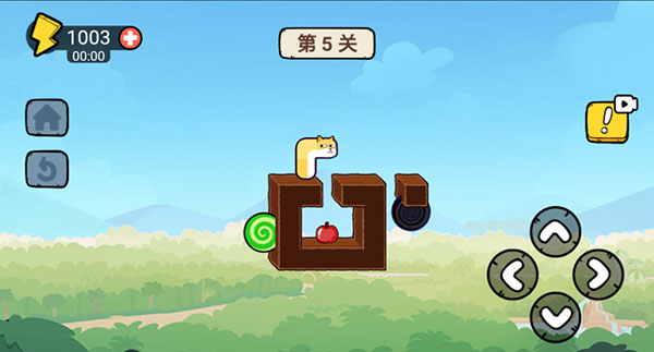 貪吃的蘋(píng)果蛇
