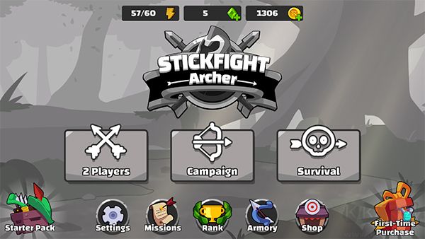 激斗弓箭手游戲(Stickfight Archer)