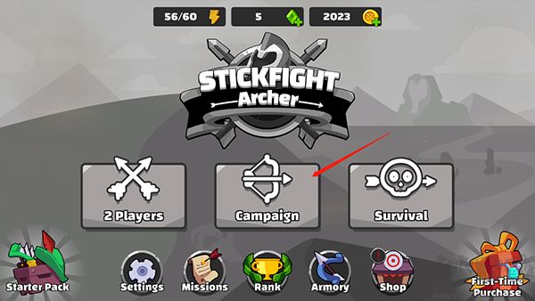 激斗弓箭手游戲(Stickfight Archer)