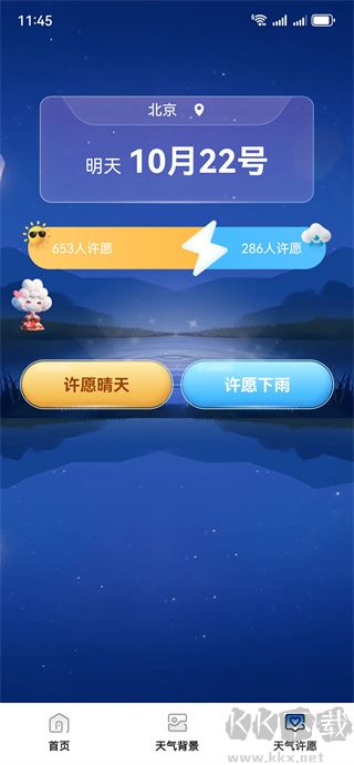 衛(wèi)星晴雨天氣